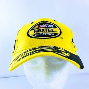 Nascar Nextel Cup Series Cap Yellow 2007 Strapback Hat - One Size